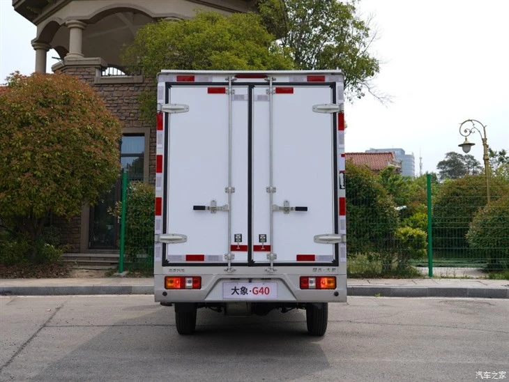 Guoji G40 Electric Row Van With Fence Or Box Cargo